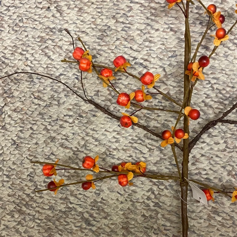 Autumn Berry Branch Home Accent